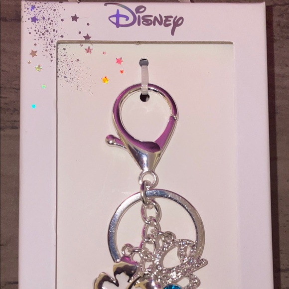 Disney Lilo & Stitch Blue Stitch Bag Clip Keychain New With Tags - Picture 4 of 5